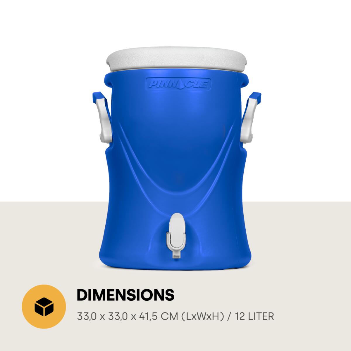 Pinnacle Platino 3 Gallon, Drankkoeler, 12L, Blauw 3/5