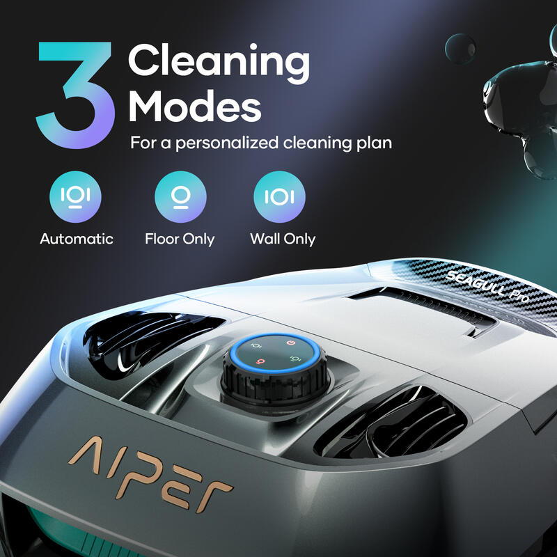 Robot pentru curățarea piscinei,AIPER, fără fir Seagull Pro Lite