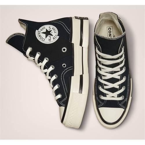 Baskets Casual pour Femme Converse CHUCK 70 PLUS CANVAS A00916C Noir