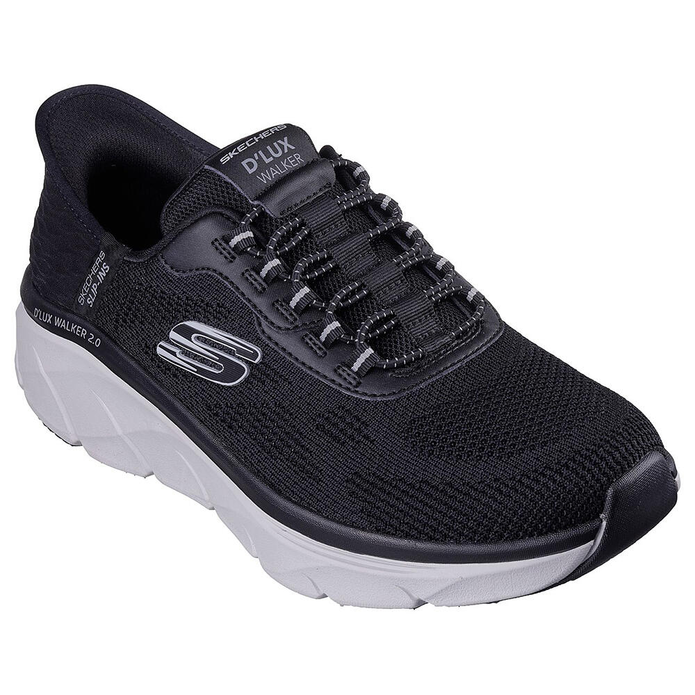 Skechers Men Slip ins Sport D Lux Walker 2.0 Shoes 232446 BKGY