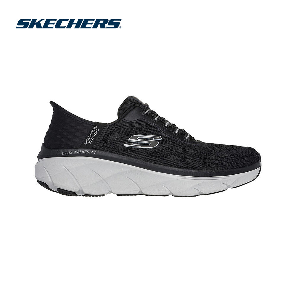 Skechers Men Slip-ins Sport D'Lux Walker 2.0 Shoes - 232446-BKGY