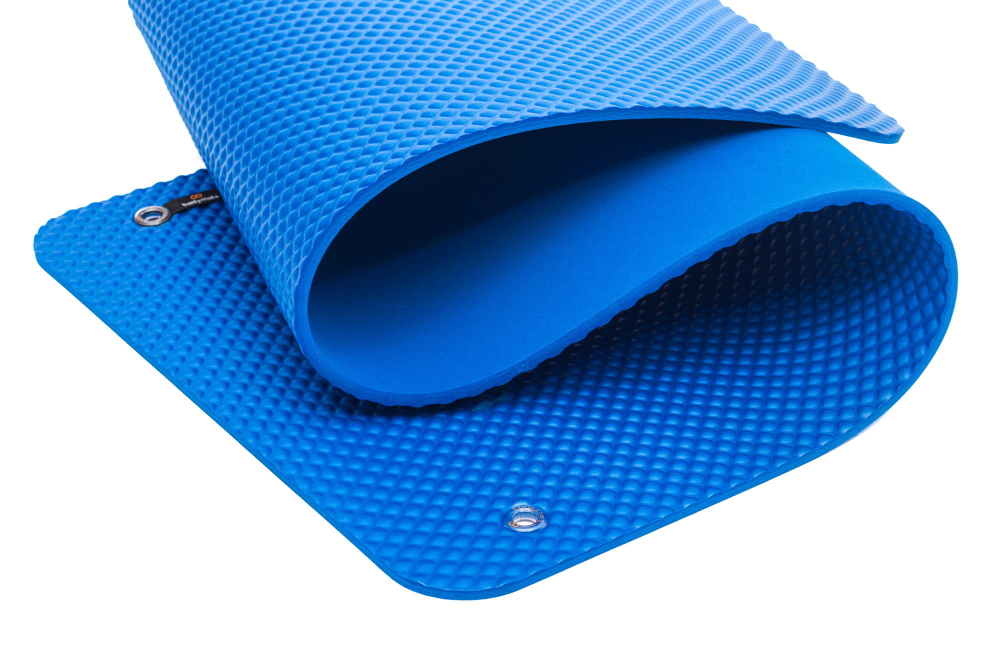 Esterilla de gran tamaño para ejercicios de Pilates de suelo. 180x60cm. Azul 3/5