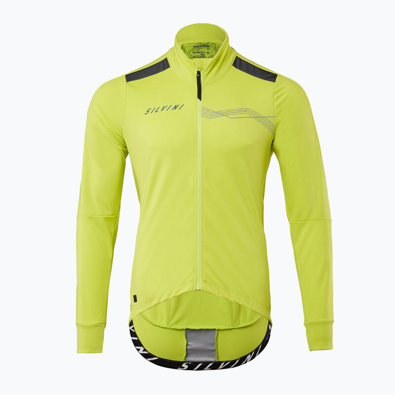 Jachetă de ciclism SILVINI Ghisallo pentru bărbați, SoftShell