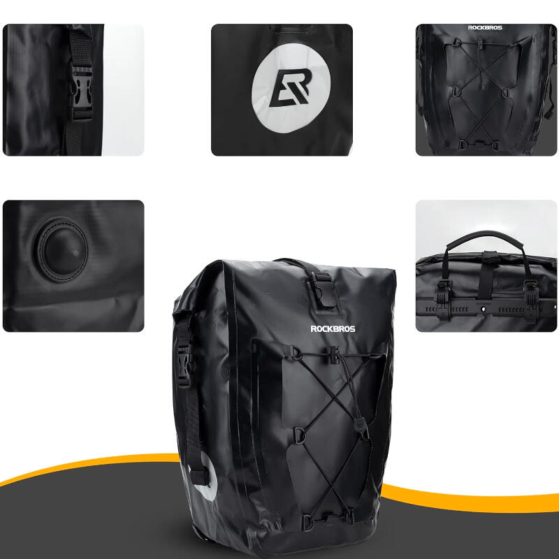 Sakwa rowerowa na bagażnik boczna Rockbros 25l AS-002-2 6/7