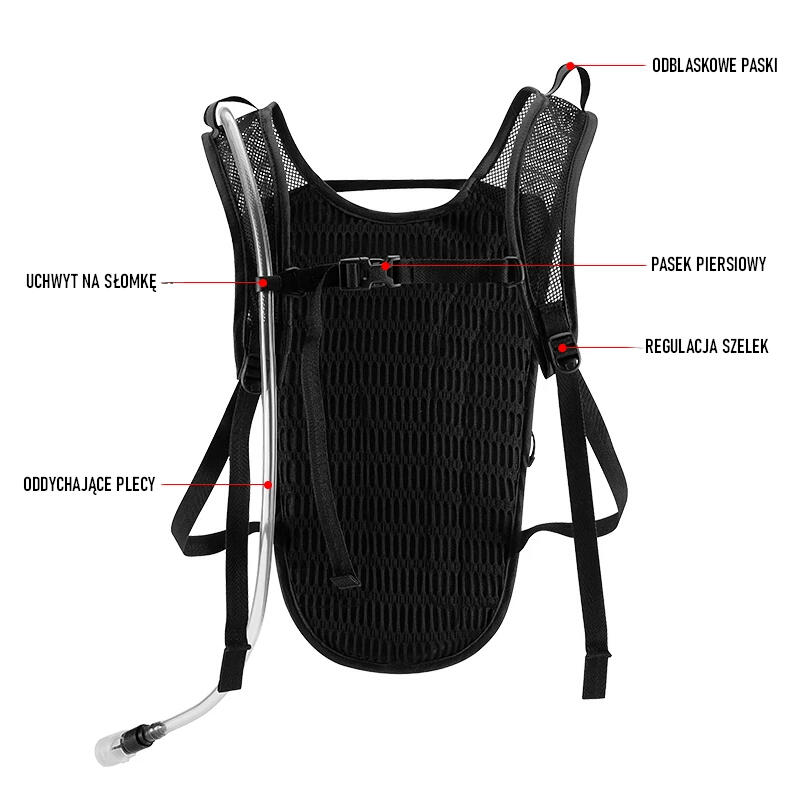 Plecak rowerowy z bukłakiem 2l Rockbros RB017 6/7