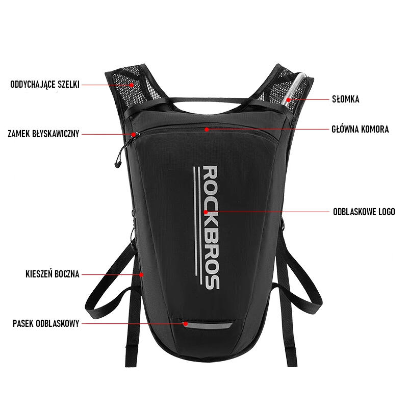 Plecak rowerowy z bukłakiem 2l Rockbros RB017 5/7