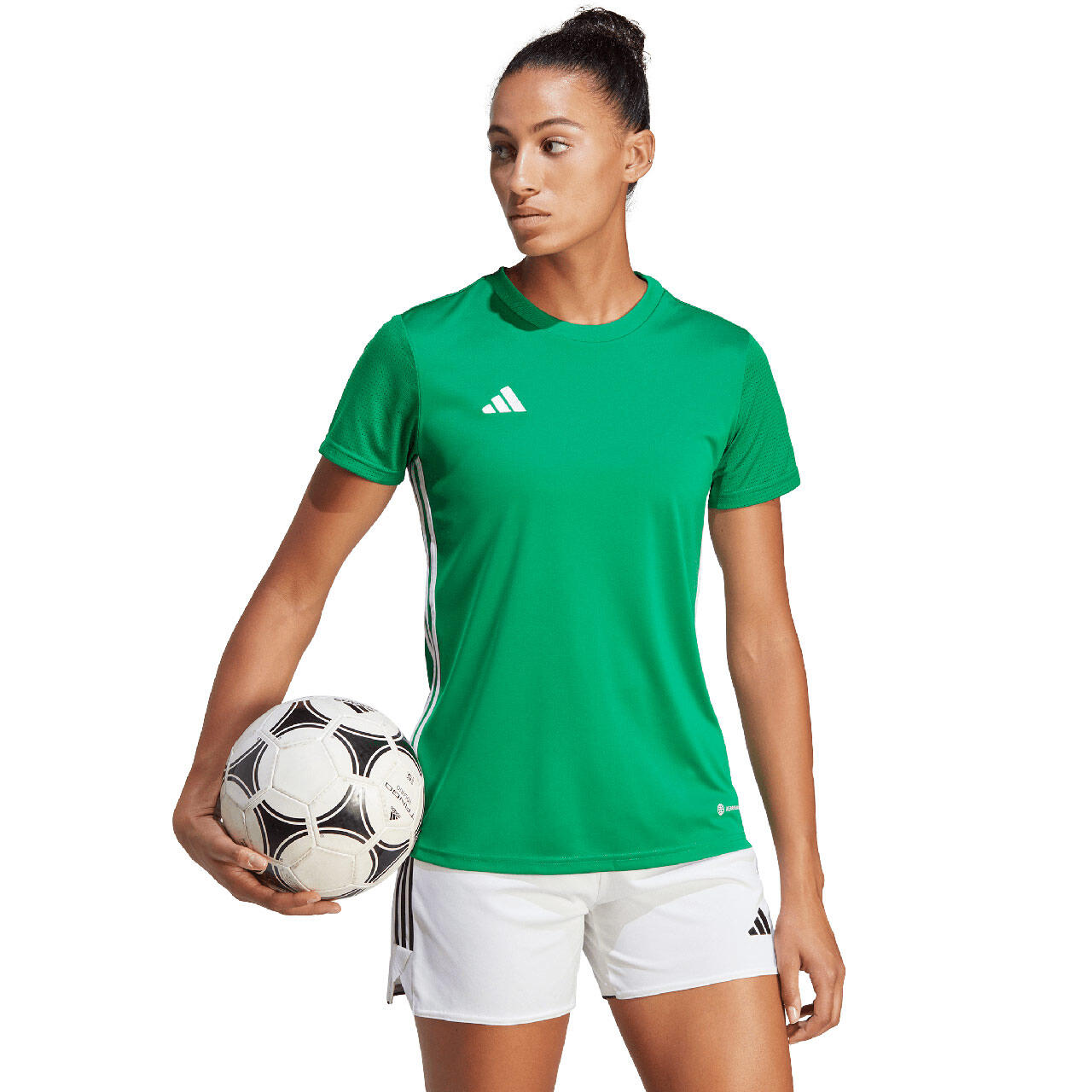 T-shirt adidas Dames Groen Comfortabel 3/7