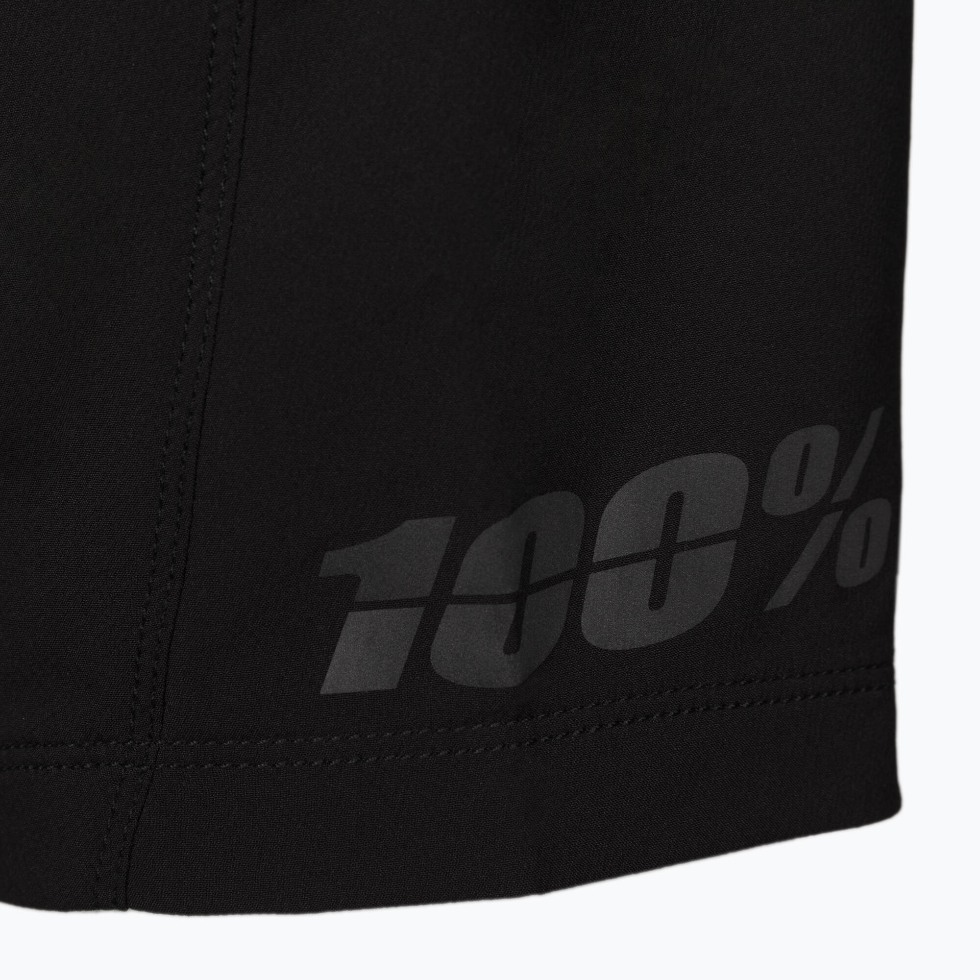 100% Ridecamp Womens Shorts Black 3/4