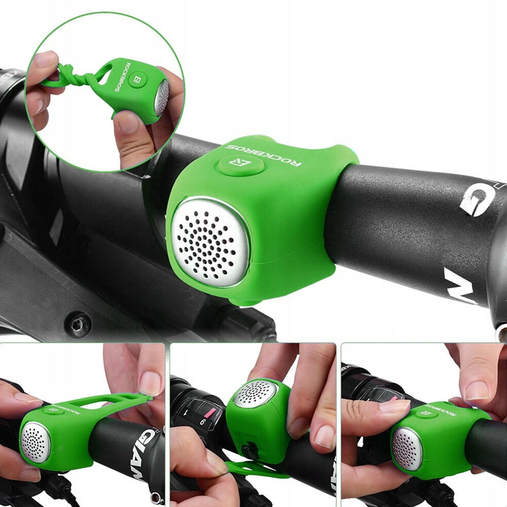 Rockbros elektronische fietsbel 6/7