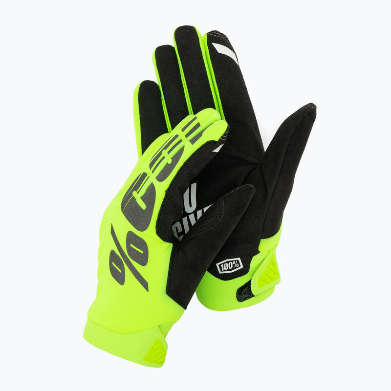 Guantes ciclismo hombre 100% Brisker