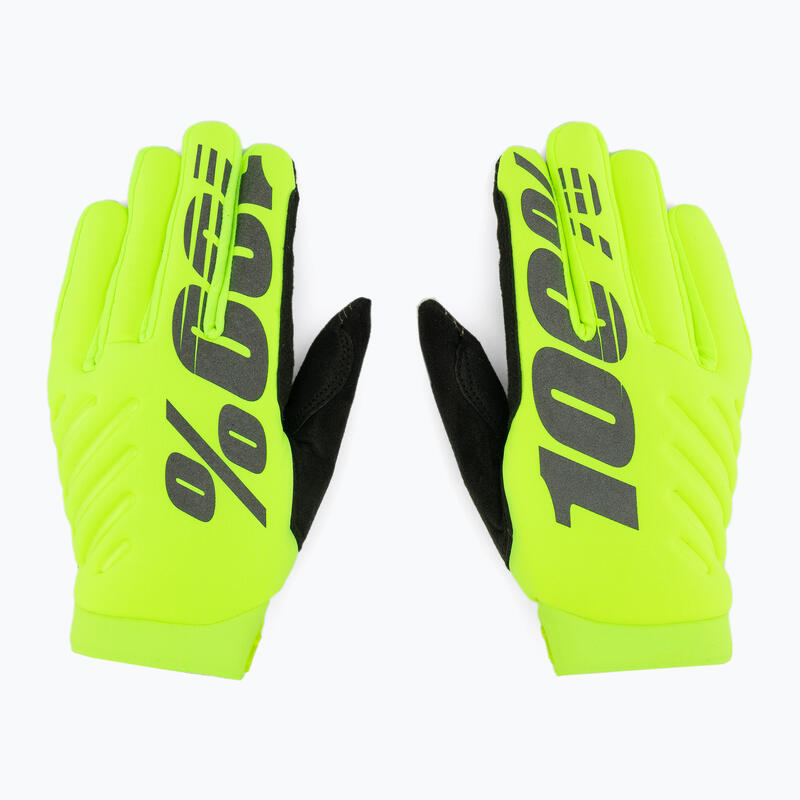 Guantes ciclismo hombre 100% Brisker