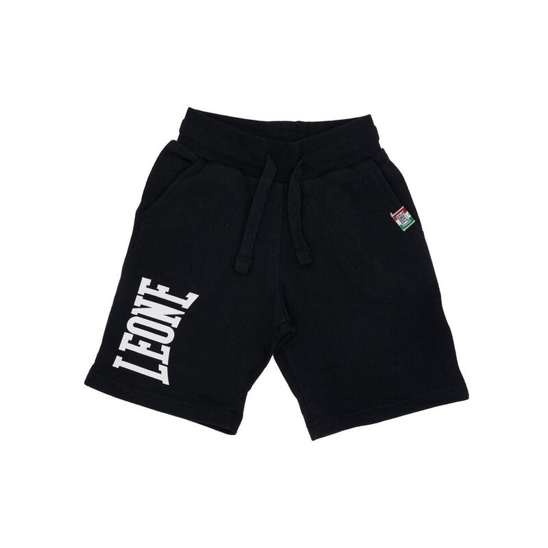 Bermuda in felpa con logo grande da bambino Basic