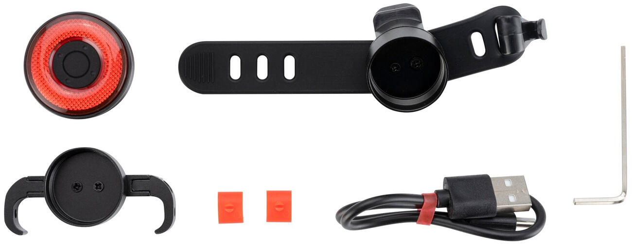 Rockbros Q5 Smart LED-Fahrradlicht mit Bremsintensivierung & 90h Akku 2/7