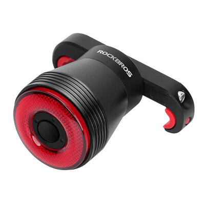 Rockbros q5 achterlamp – intelligente remlichttechnologie fietsverlichting