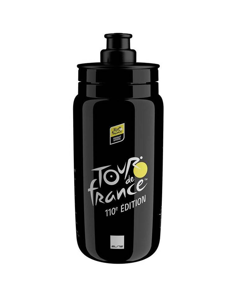 Elite Bottle FLY 550ML TOUR DE FRANCE BLACK MAP 2023