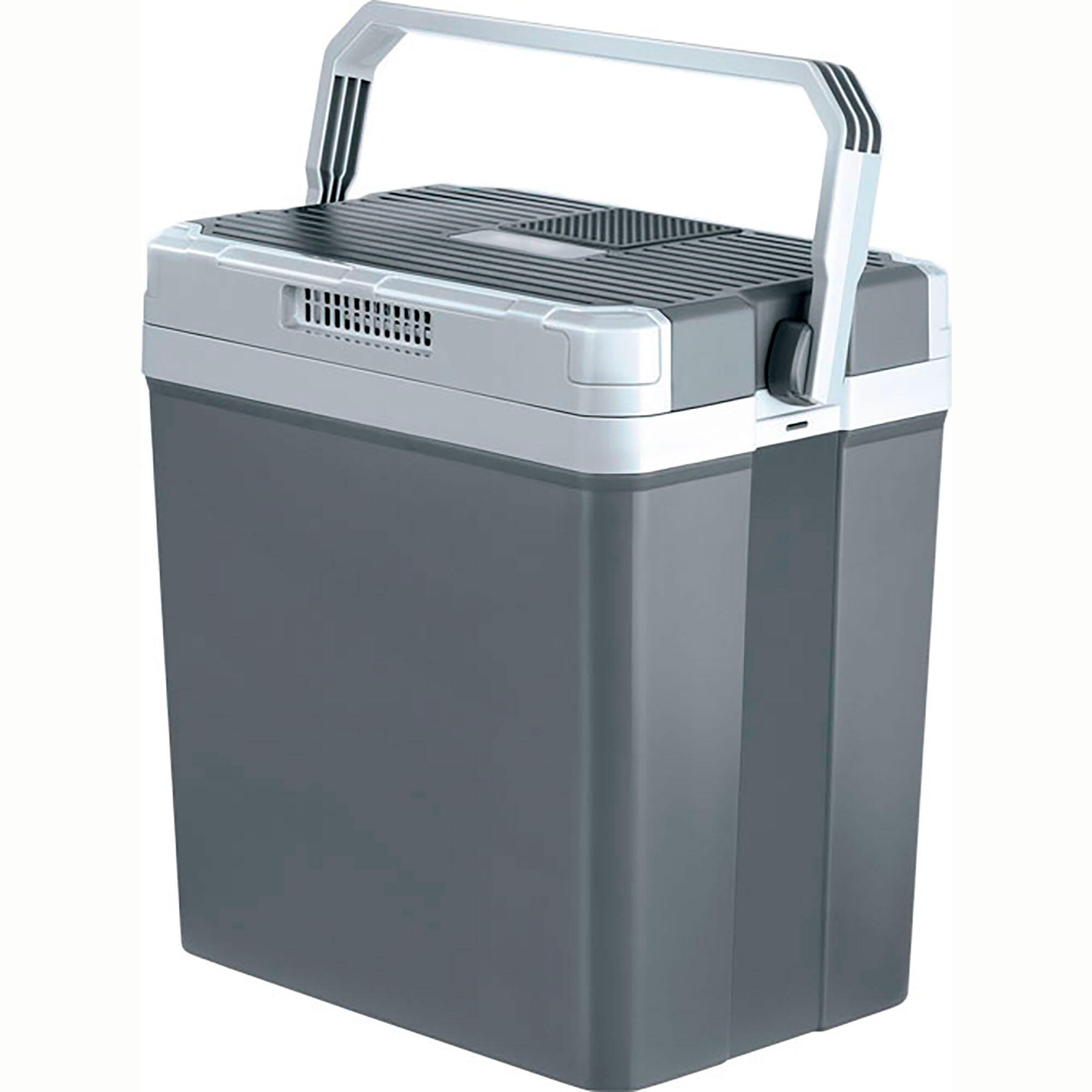 Briebe - Réfrigérateur Portable Électrique 24l, Camping Et Voiture 12v/220v Camper Briebe - Glacière - Blanc|gris - No Size - Decathlon