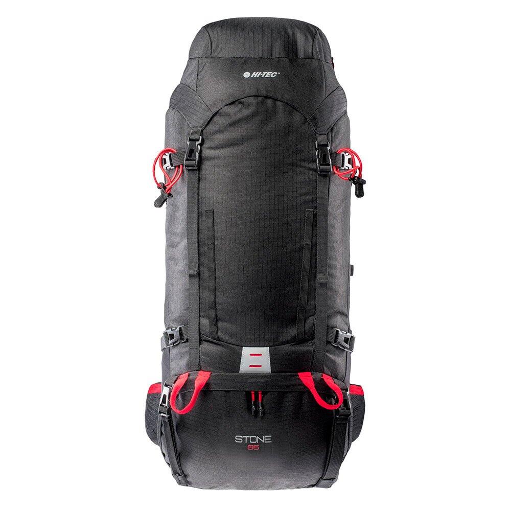 Hi-tec - Sac À Dos De Randonnée Stone Adulte (noir / Rouge Vif) - Sac À Dos - Noir|rouge - Taille Unique - Decathlon