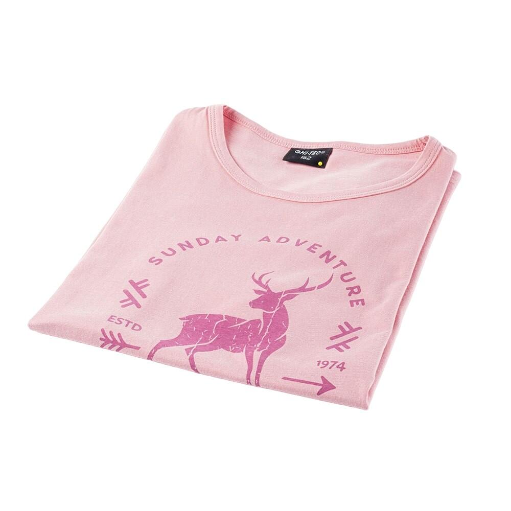 Maglietta Bambini Hi-Tec Nina Rosa Argento 3/4