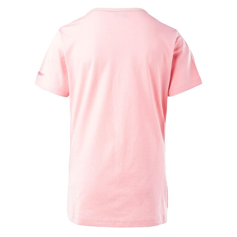 Camiseta Nina para Niños/Niñas Rosa Plateado