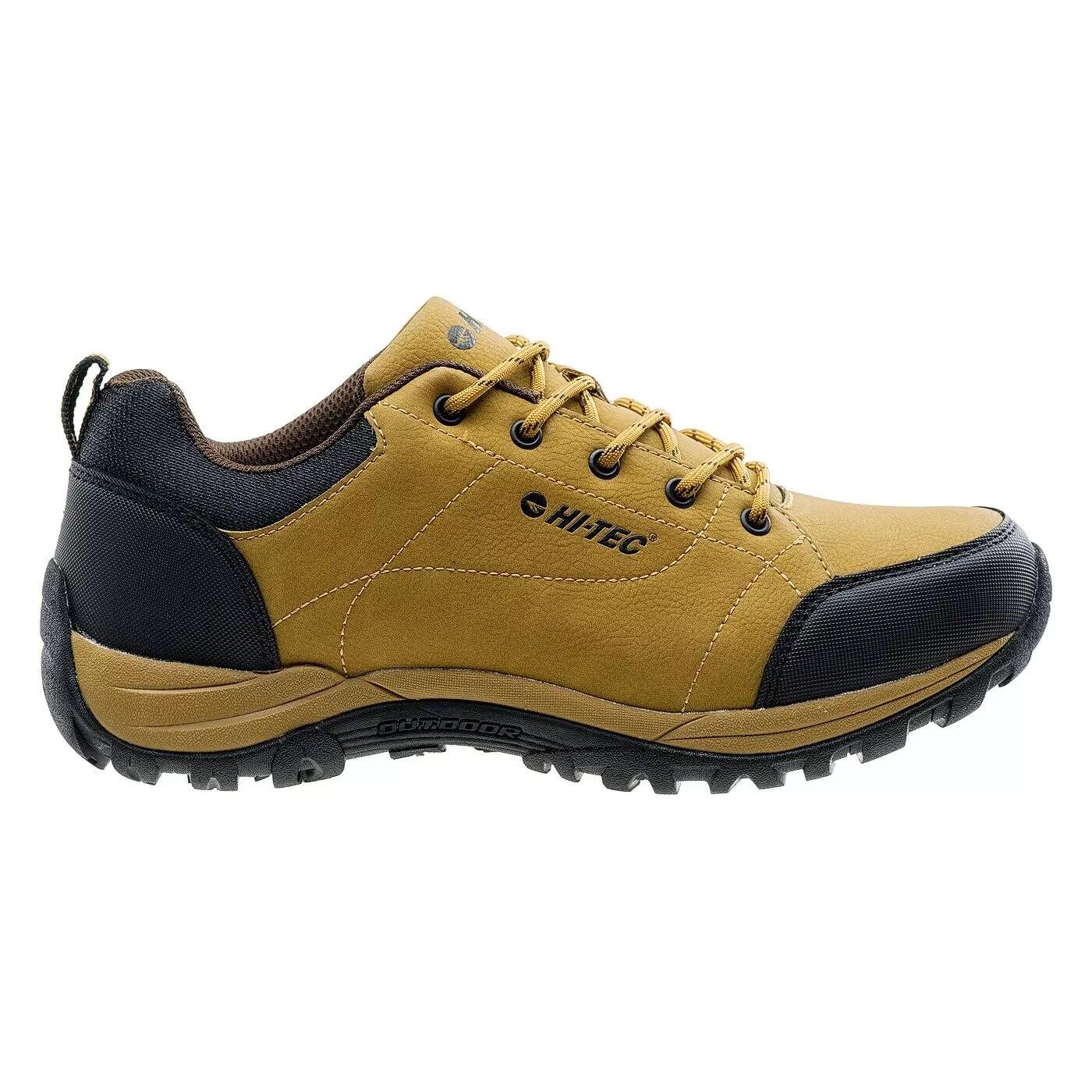 Mens Canori Low Cut Walking Shoes (Camel) 3/4