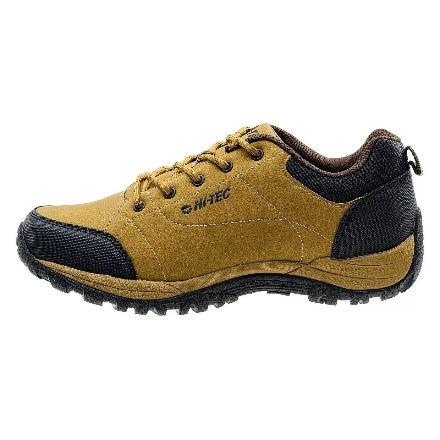 Mens Canori Low Cut Walking Shoes (Camel) 2/4