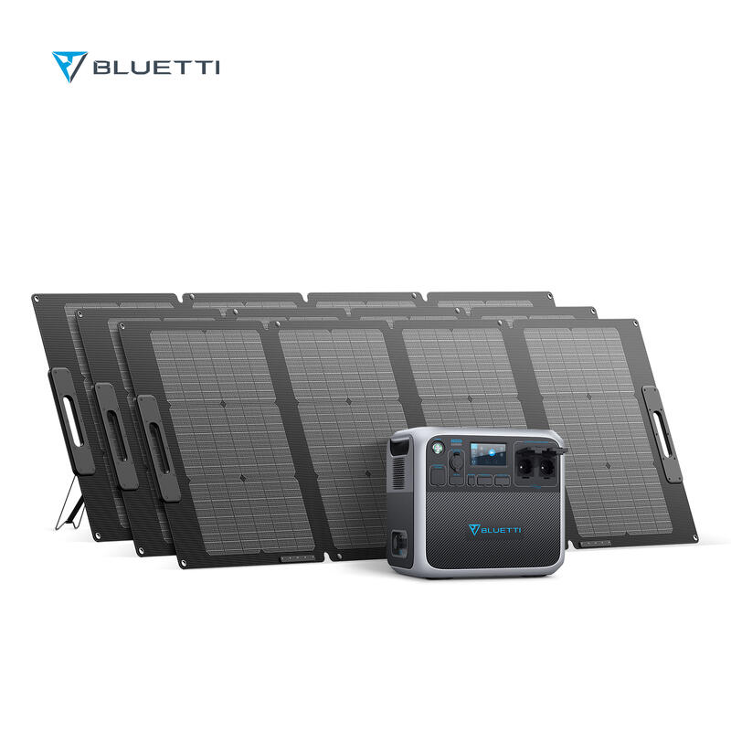 Generador Solar BLUETTI AC200P con 3 Panel Solar MP200