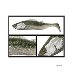 Leurre Souple Adusta Pick Tail Swimmer 18cm (204 - Jako)