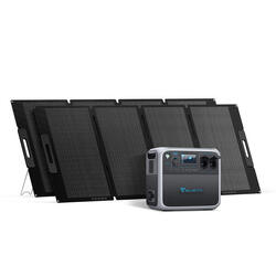 BLUETTI Solar Generator AC200P met 2*MP200 Zonnepaneel