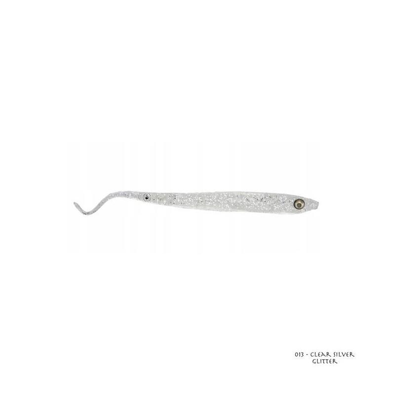 Leurre Souple Adusta Lancetic 11cm (013 - Clear Silver)