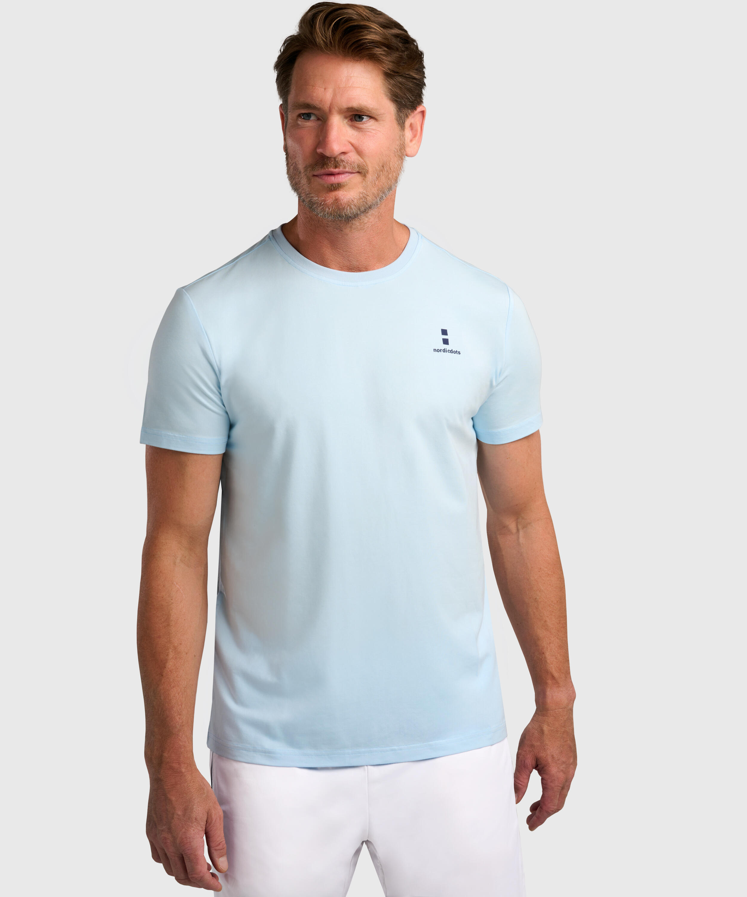 NORDICDOTS Modal Comfort T-Shirt - Hemelsblauw