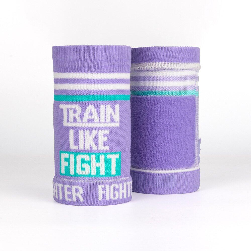 Pulseiras técnicas air band trainlikefight lavanda