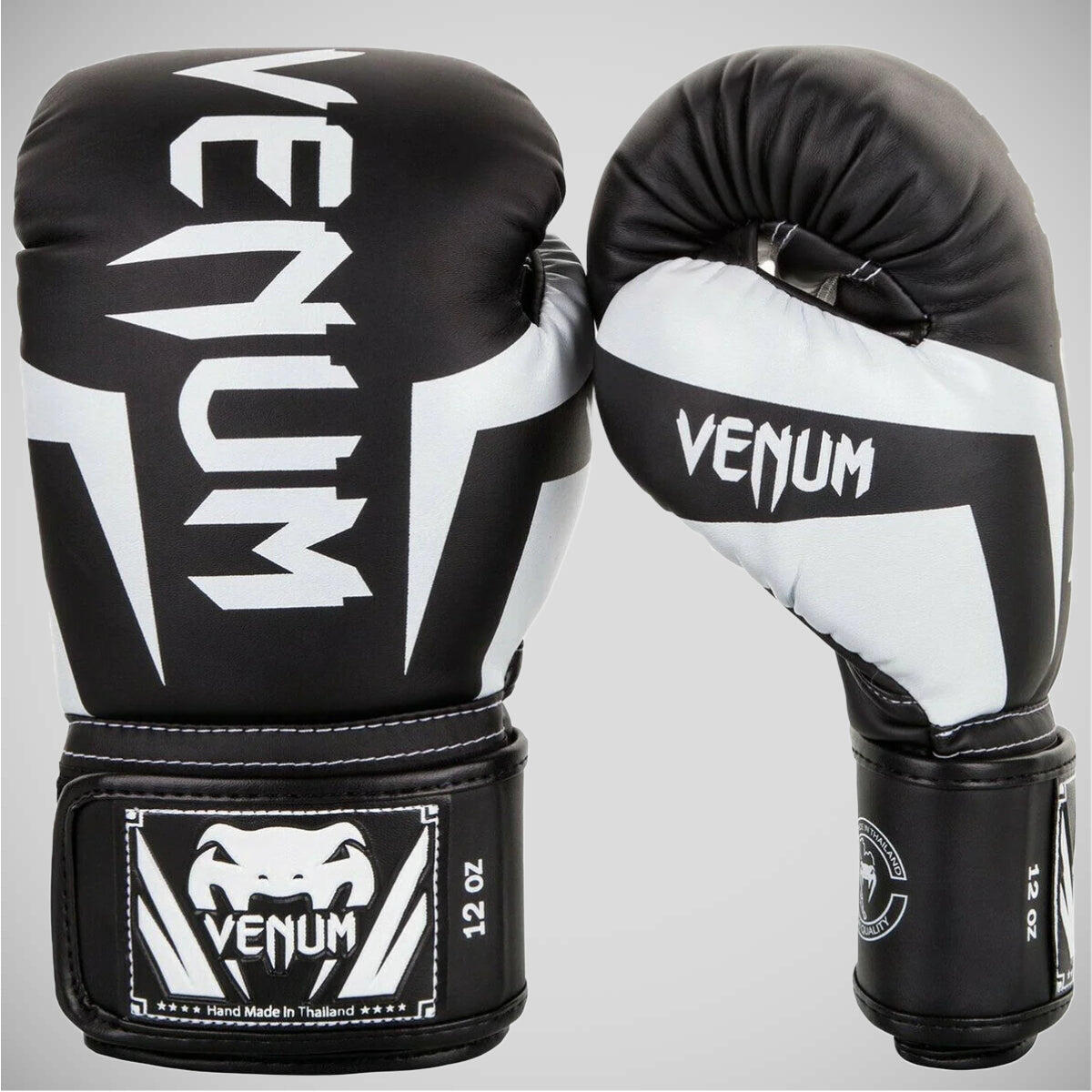 VENUM Boxerské rukavice ELITE - černo/bílé
