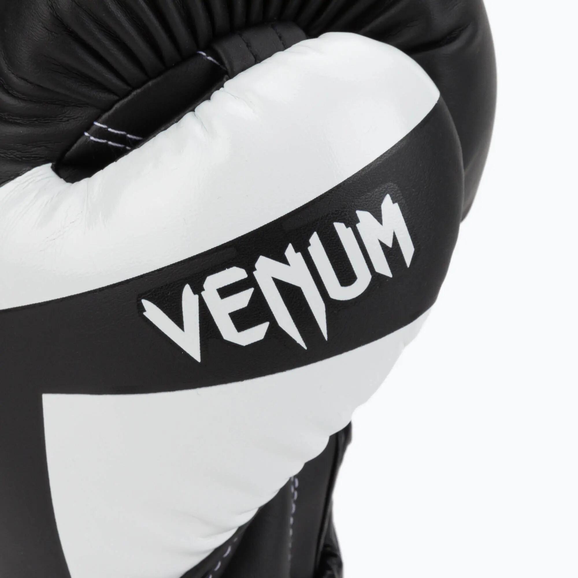 Boxerské rukavice VENUM ELITE - černo/bílé 5/5