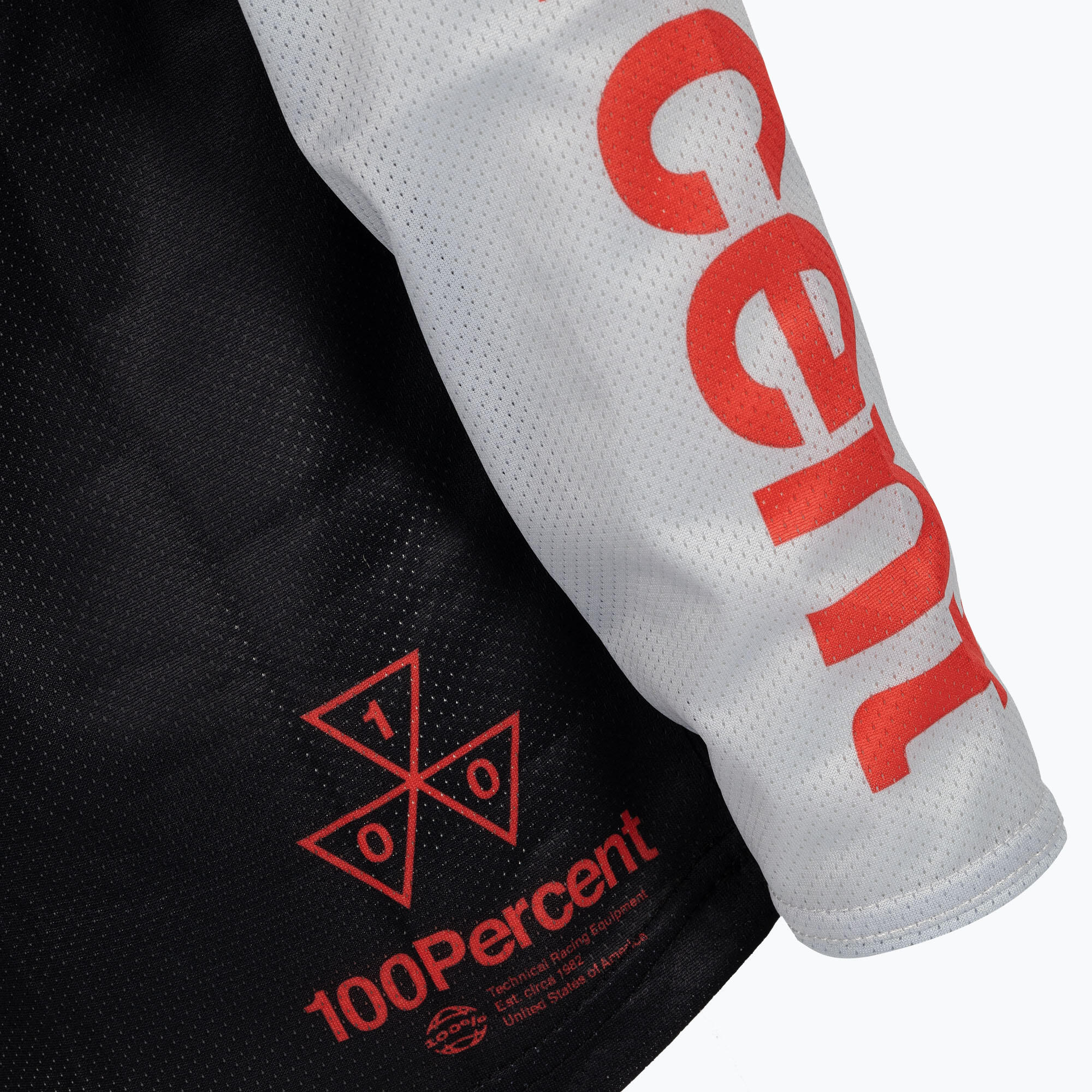 R-Core-X Sunset Blue / Orange 100% Long Sleeve Jersey 5/5