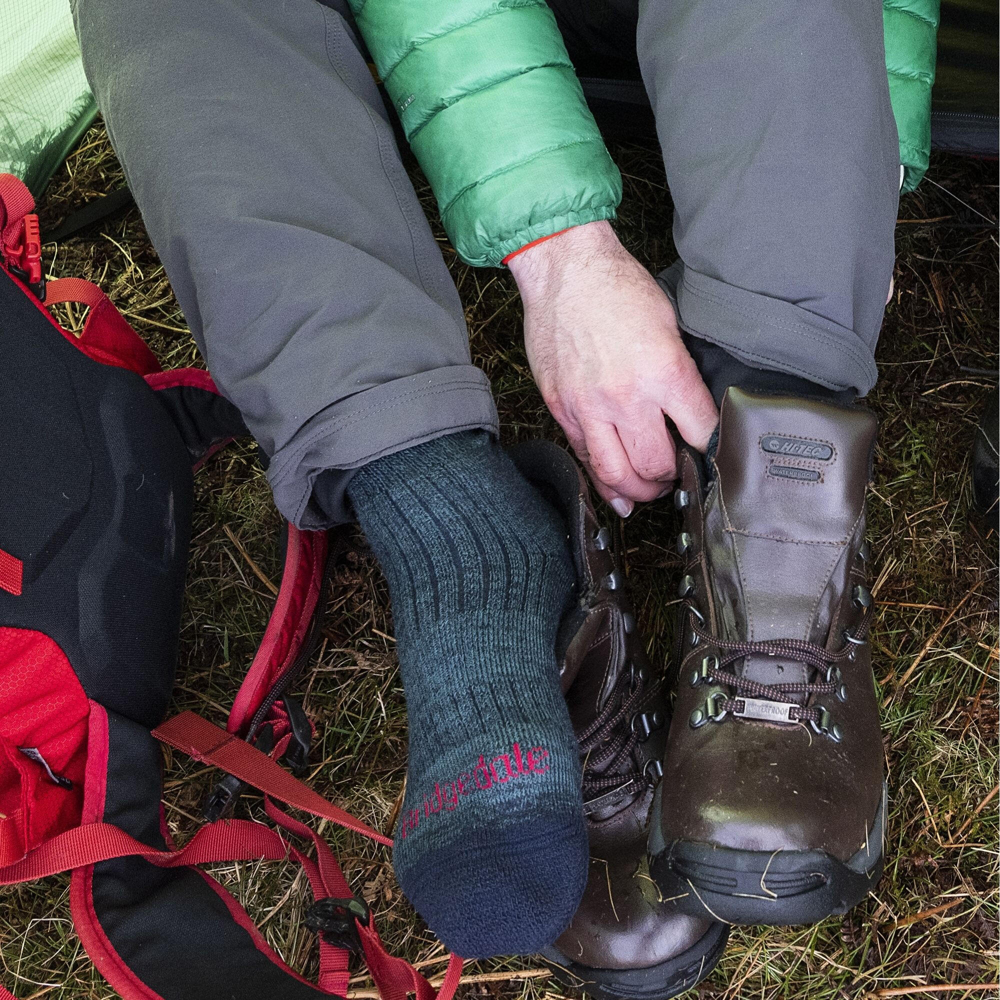 Darn Tough Midweight Socks Women Bridgedale HIKE Midweight Merino Performance Sock Womens In Brown Polypropylene Socks