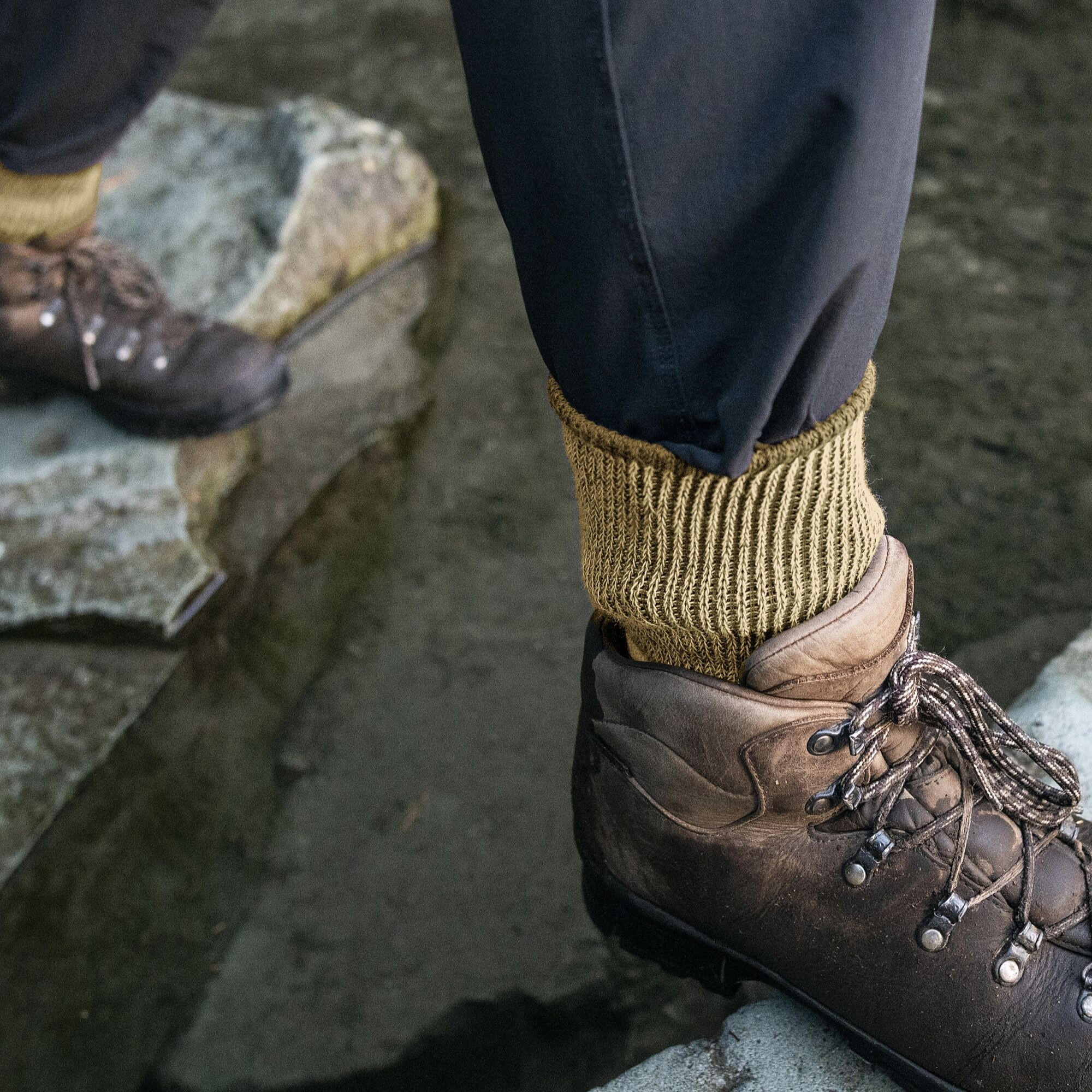 HIKE Lightweight Cotton Cool Comfort Boot Men's - Charcoal grey 5/5