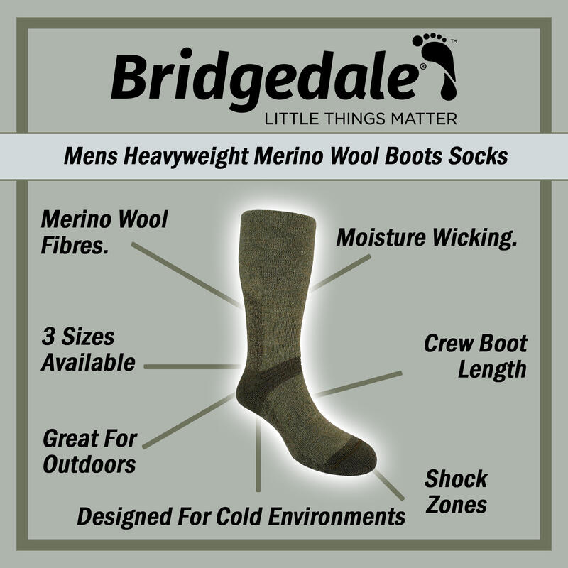 Skarpety trekkingowe Bridgedale Explorer Heavy Merino P Boot