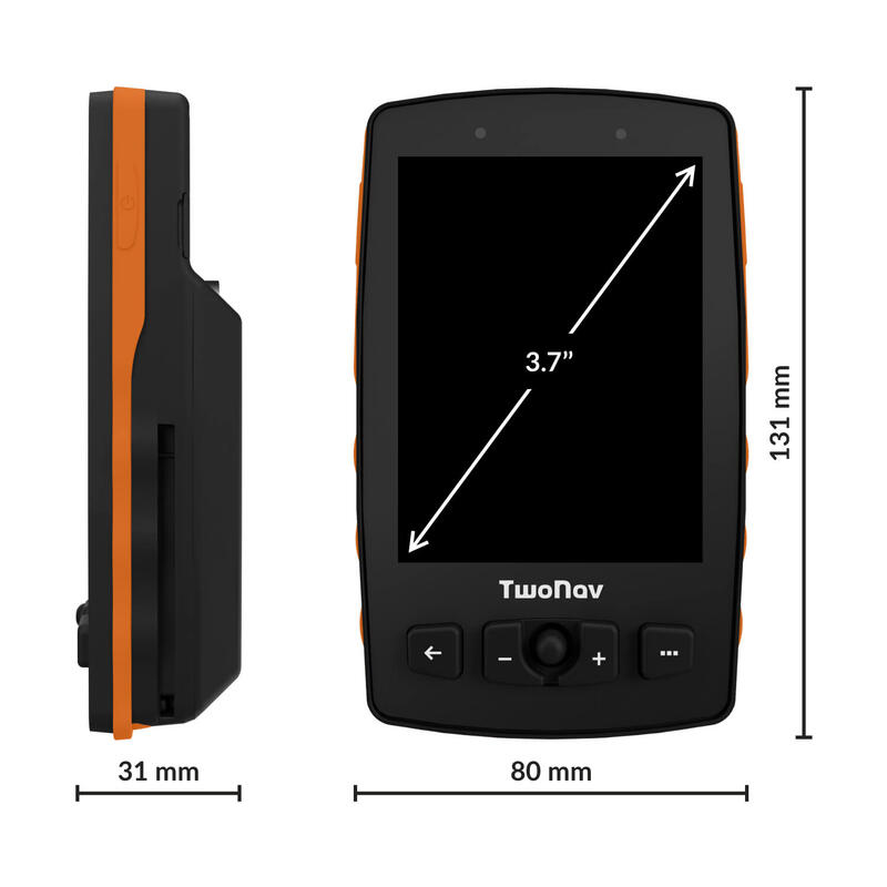 GPS Aventura 2 Plus Motor Arancia TwoNav