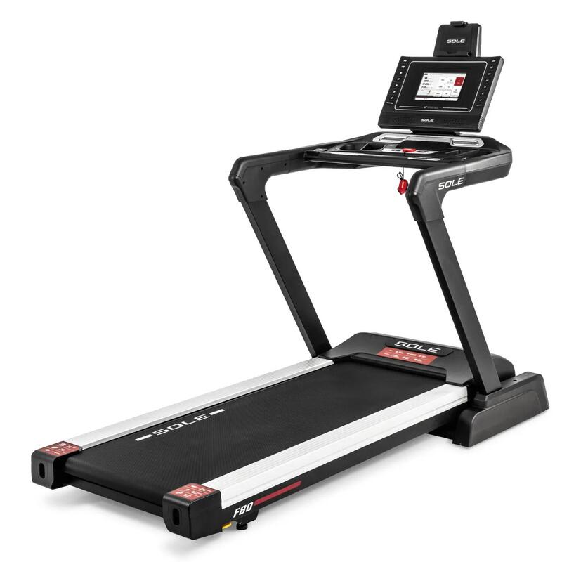 Tapis de course Sole Fitness F80 (modèle 2023) - avec écran de divertissement