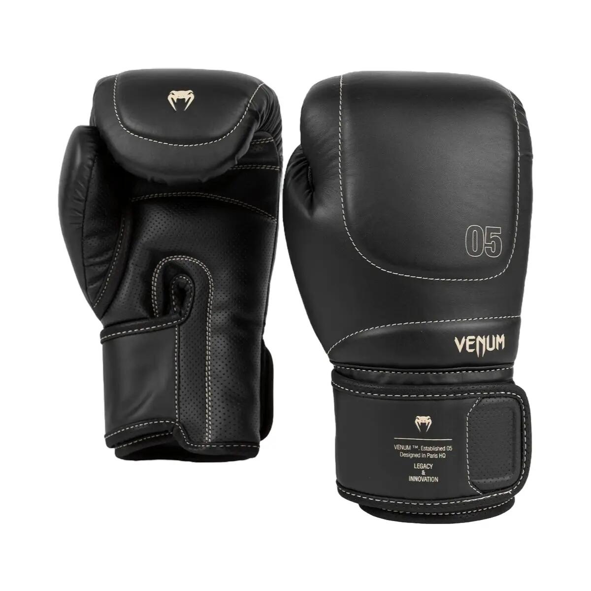 Venum Impact Evo Boxing Gloves - Black - 14 Oz 7/7