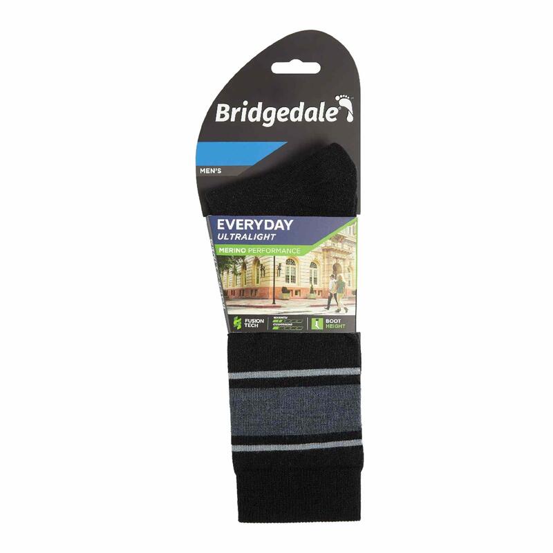 Skarpetki do turystyki męskie Bridgedale Everyday Ultra Lt Merino P Boot