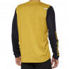 Maillot de manga larga 100% Airmatic Dijon Yellow / Black 2/2