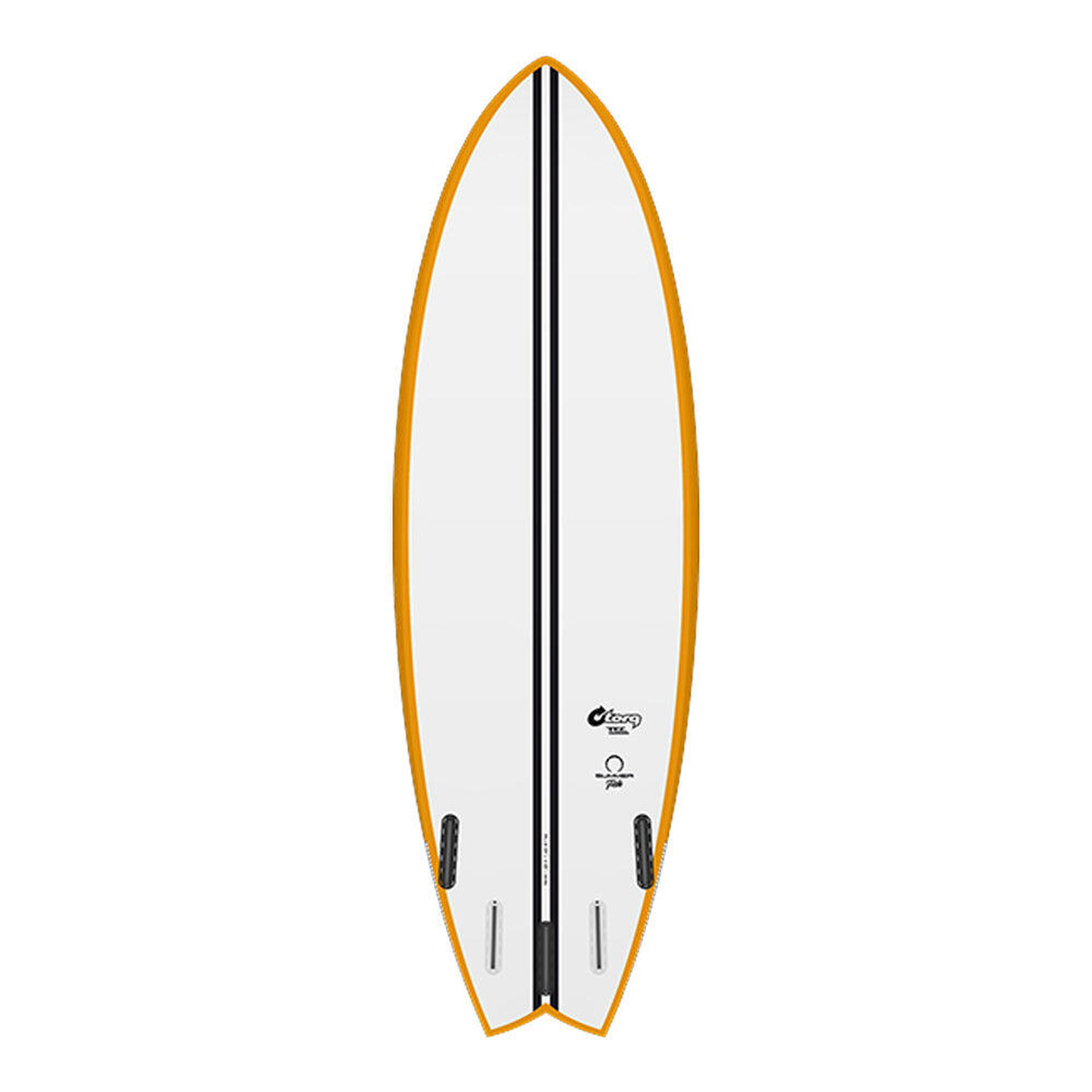 Planche de surf Fish Summer Fish TEC Orange/White 5'6