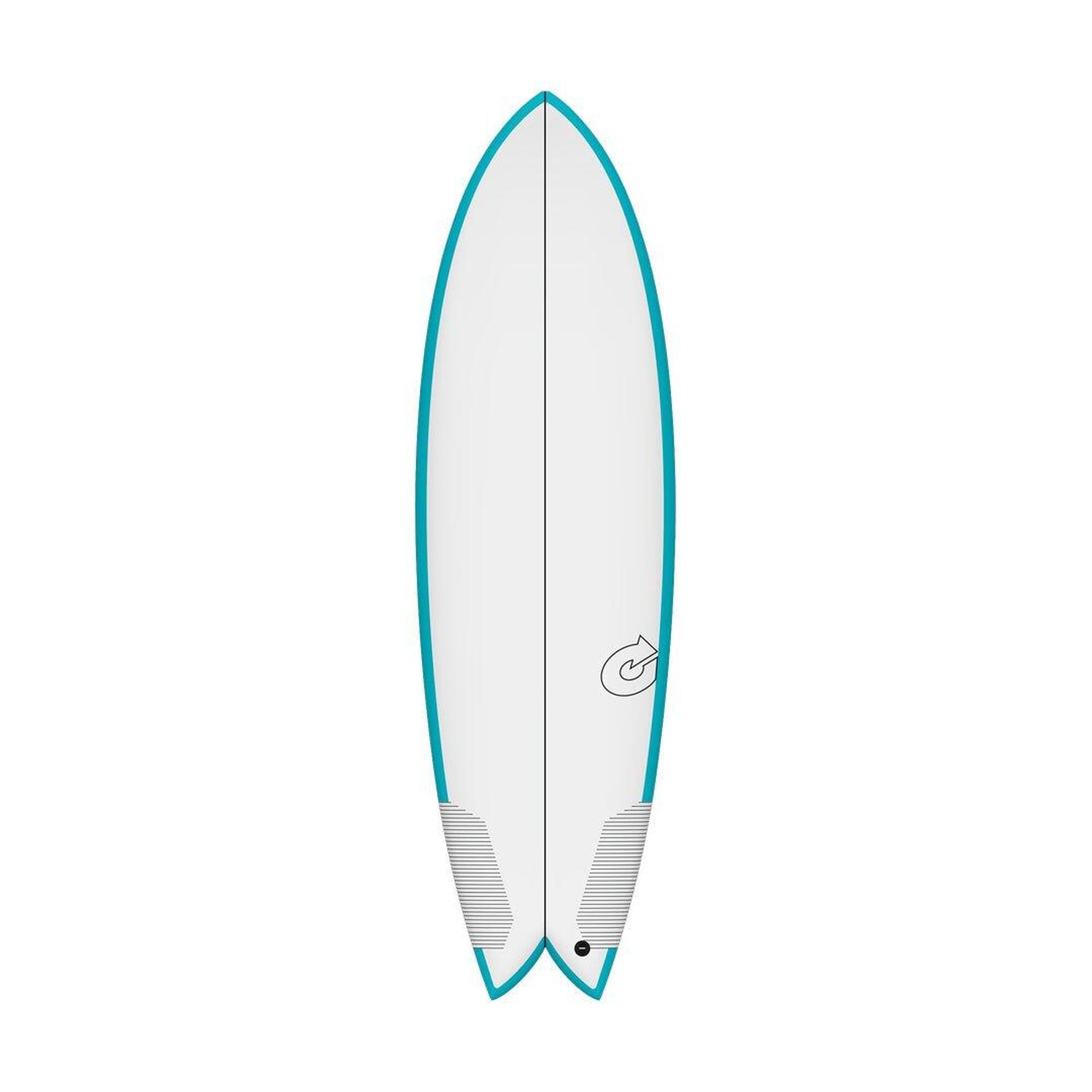 Planche de surf Fish TEC Teal/White 5'8