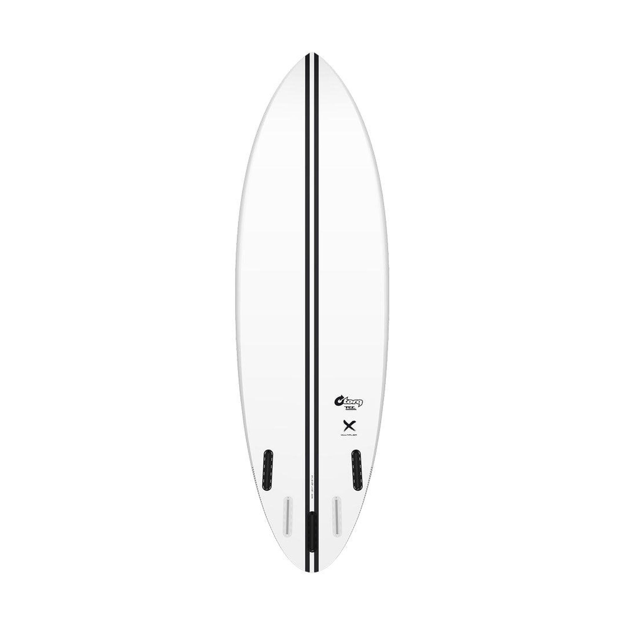 Planche de surf Shortboard Multiplier TEC Torq  White 5'10