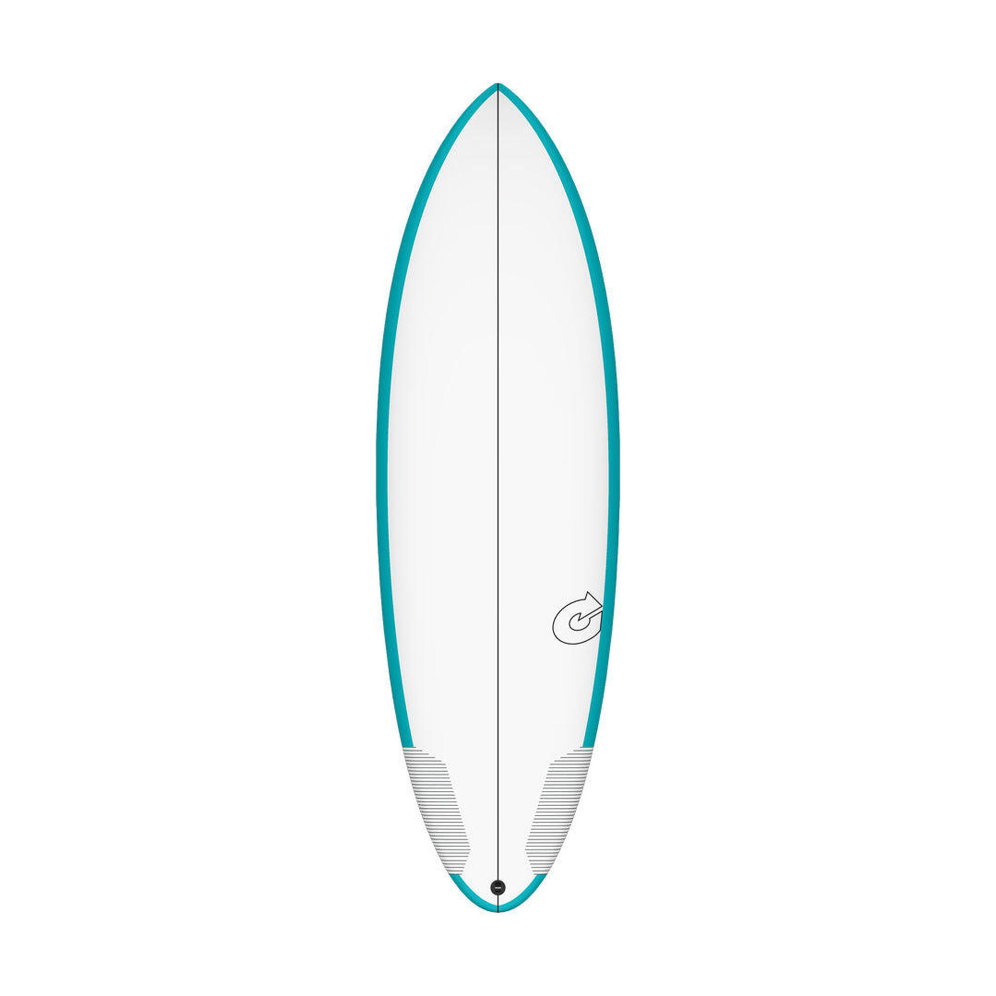 Planche de surf Shortboard Multiplier TEC Torq Teal/White 6'0