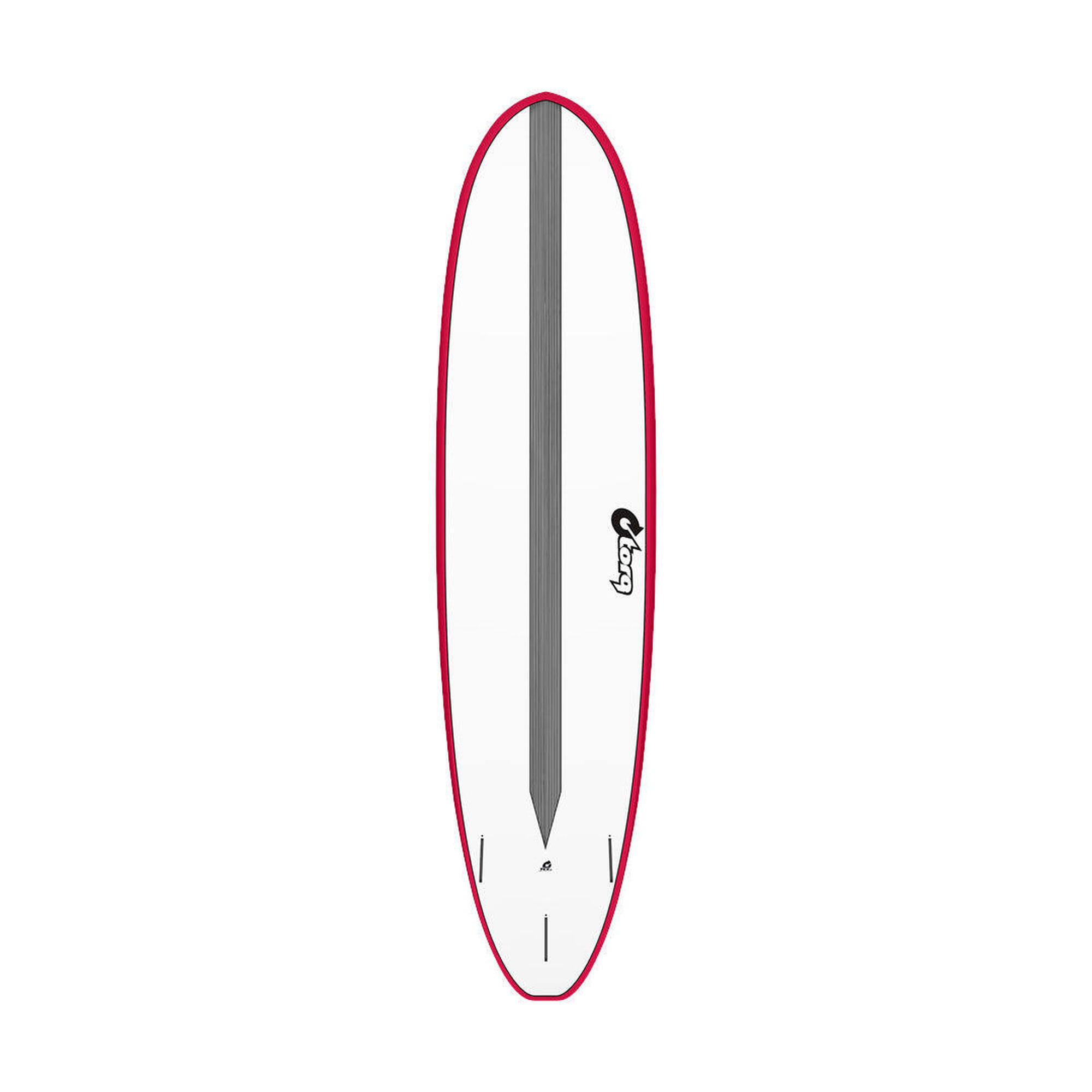 Planche de surf Funboard Modfun TET Torq CS red rail/carbon strip 7'4