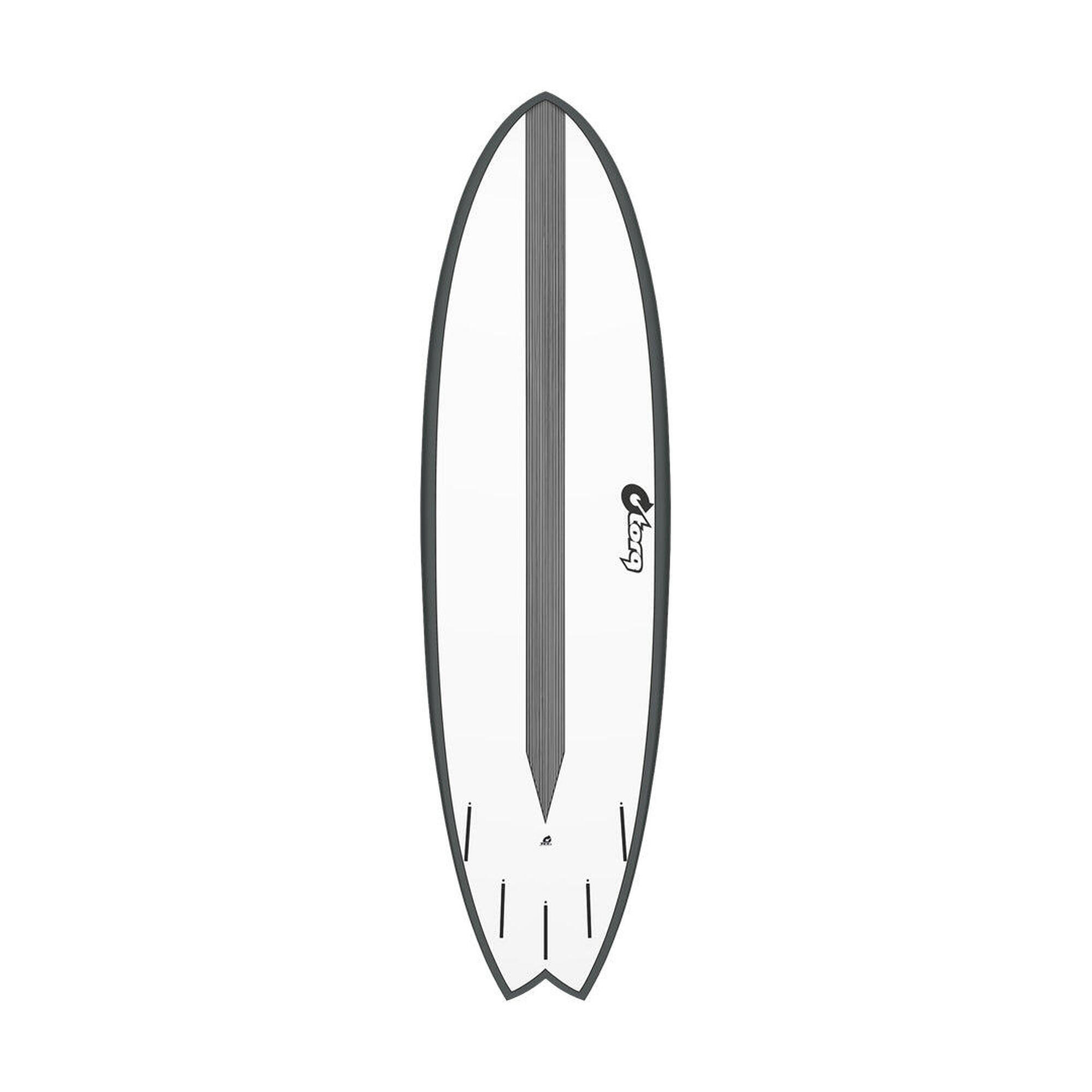 Planche de surf Fish Torq TET Cs Rail Color Design Grahite rail/Carbon strip 6'3