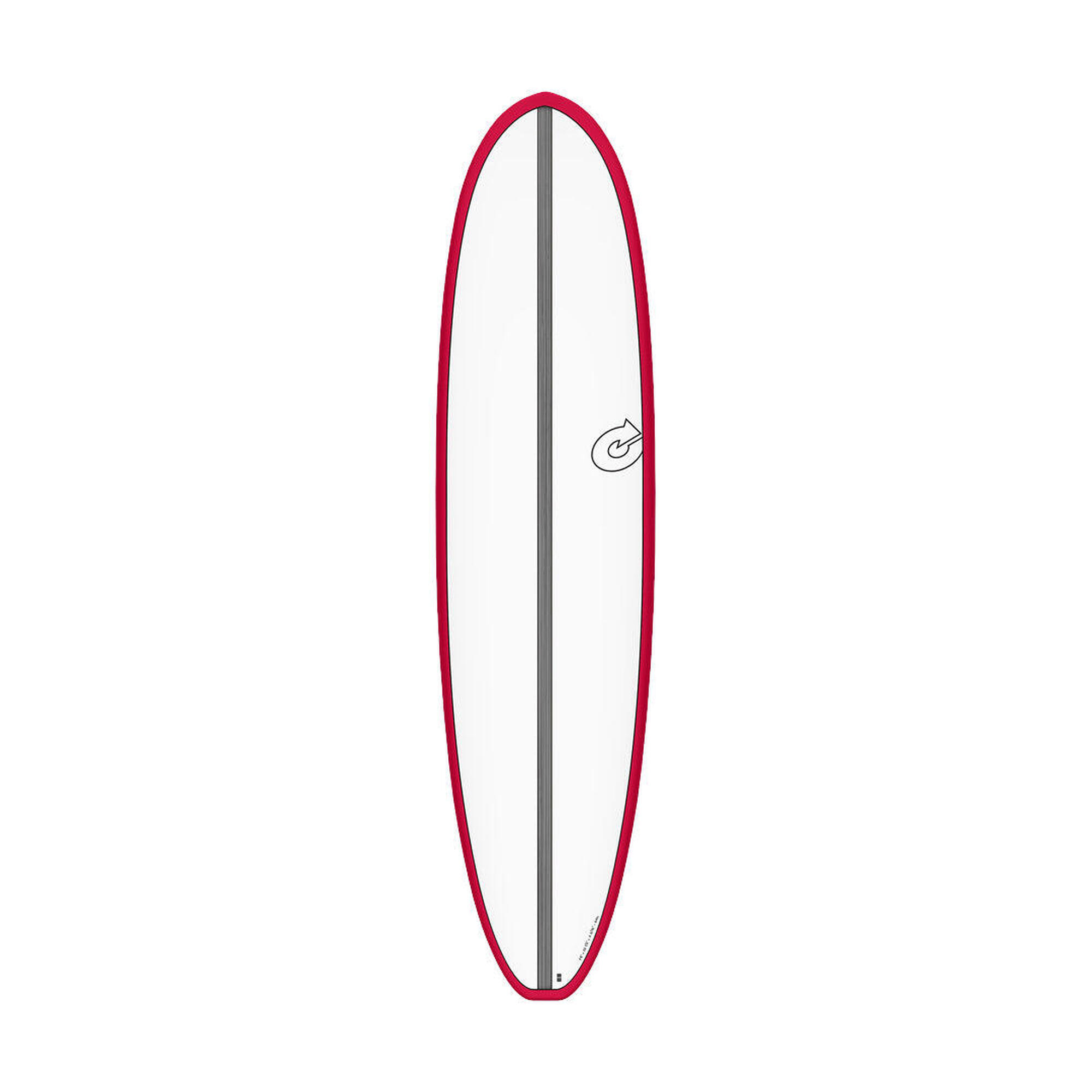 Planche de surf Funboard Modfun TET Torq CS red rail/carbon strip 7'8