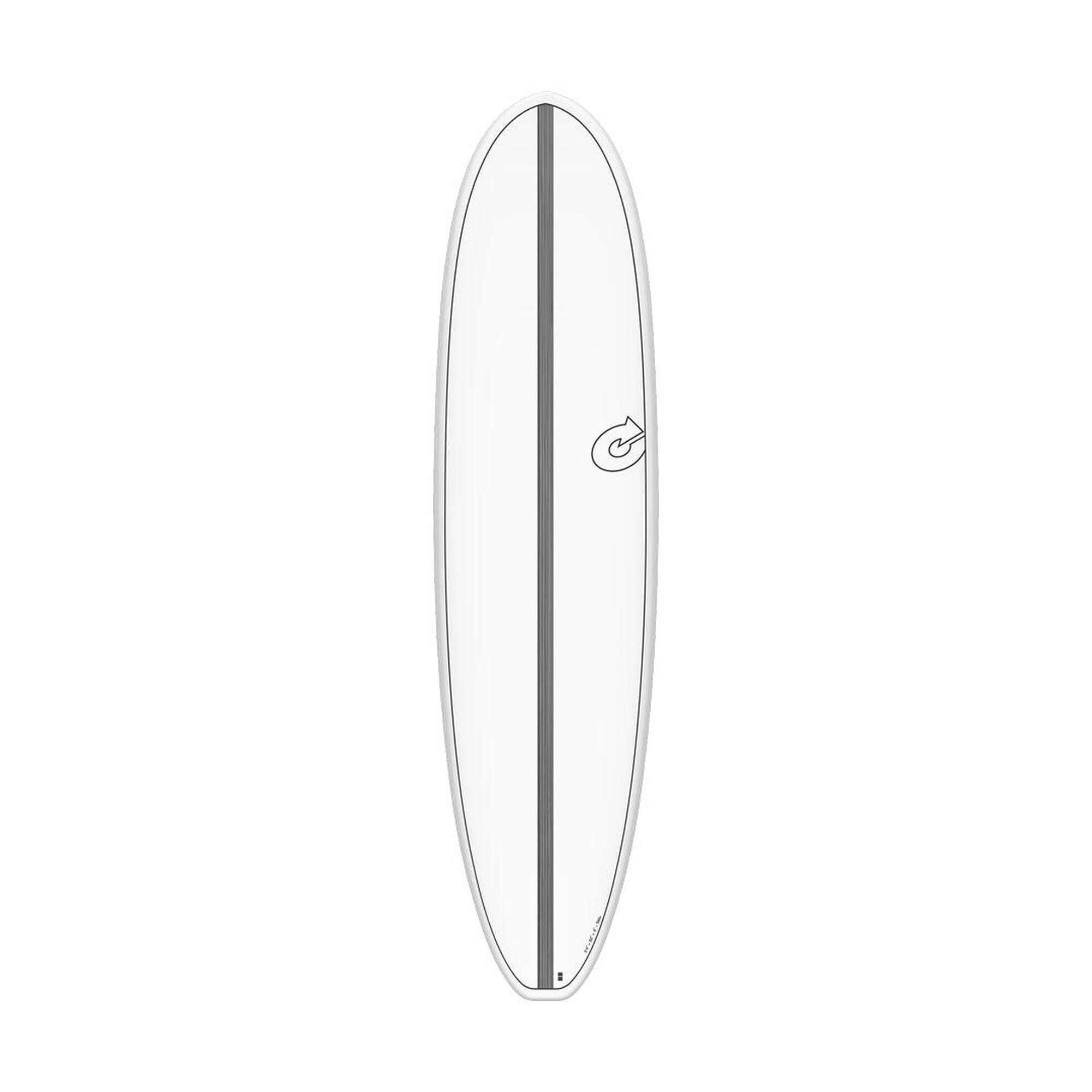 Planche de surf Funboard Modfun TET Torq CS white/carbon strip 7'4